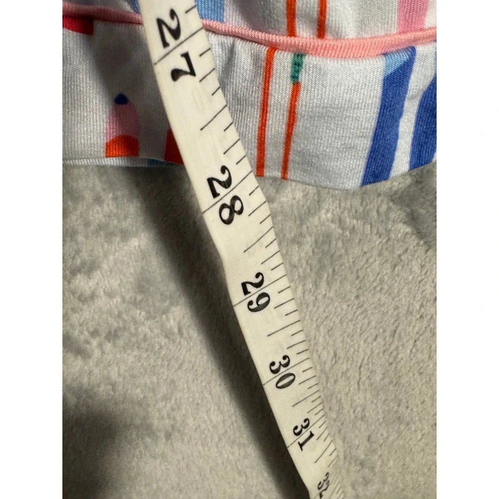 Anthropologie Emily Taylor Ski Ya Later Pajama Pants White Modal Large - Picture 5 of 10